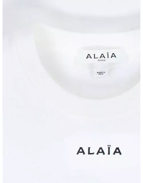 Alaia Logo T-shirt
