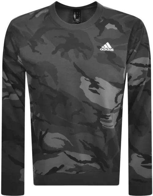 adidas Sportswear Camouflage Sweatshirt Grey