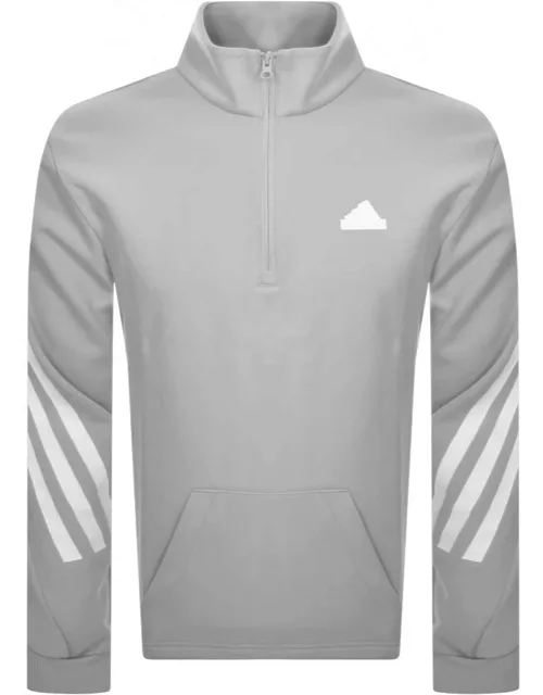 adidas Sportswear Half Zip Sweatshirt Grey