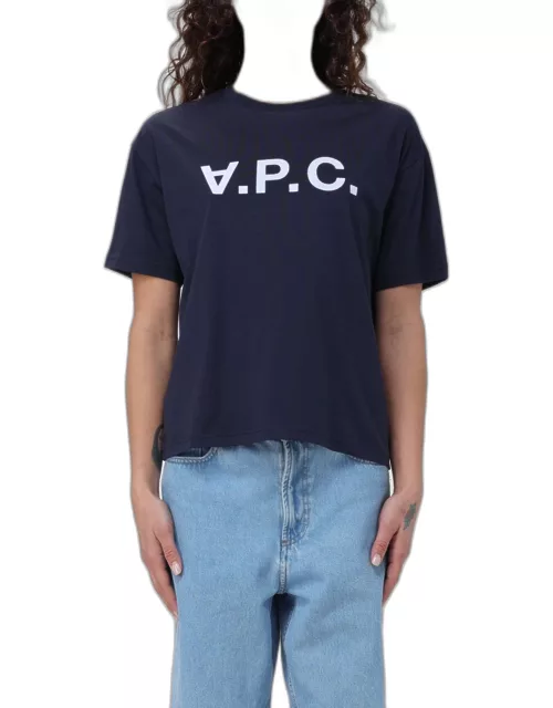 T-Shirt A.P.C. Woman colour Blue