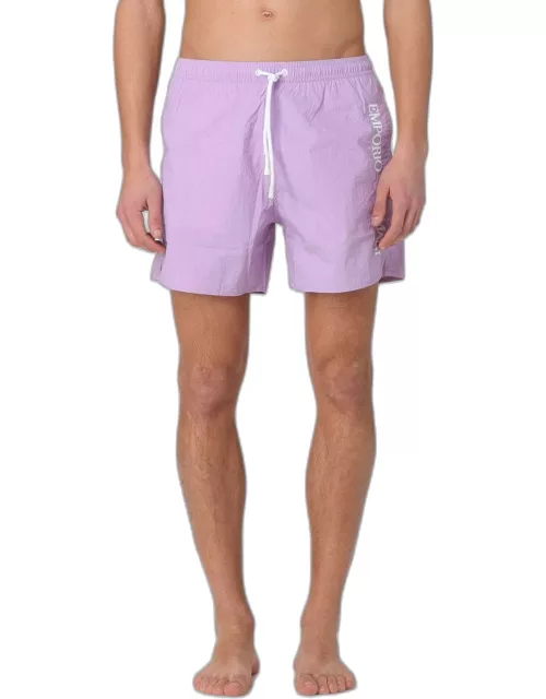 Swimsuit EMPORIO ARMANI SWIMWEAR Men color Lilac