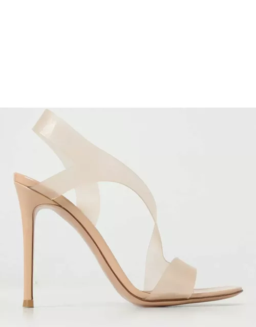 Heeled Sandals GIANVITO ROSSI Woman colour Beige