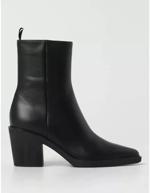 Flat Ankle Boots GIANVITO ROSSI Woman colour Black