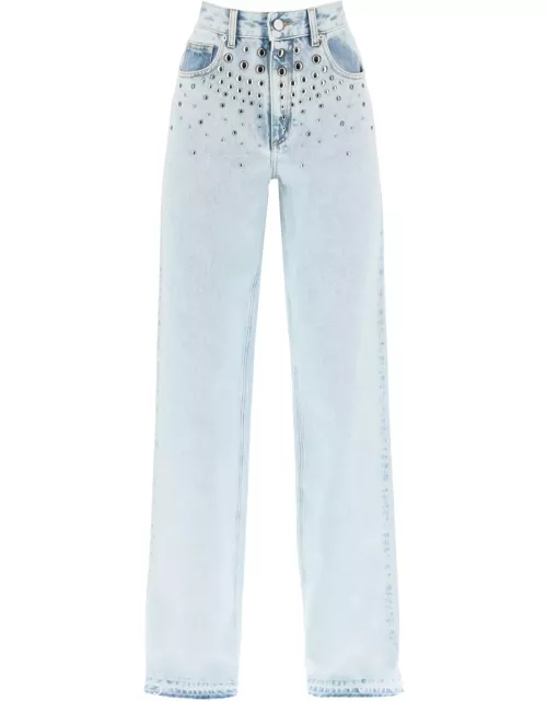 ALESSANDRA RICH jeans with stud