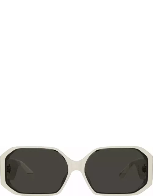 Bailey Angular Sunglasses in White