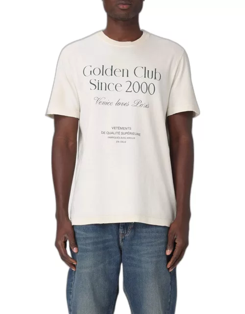 T-Shirt GOLDEN GOOSE Men colour Yellow Crea