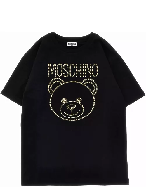 Moschino Rhinestone Logo T-shirt