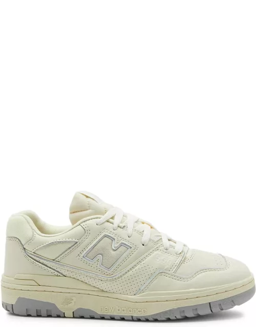 New Balance 550 Panelled Leather Sneakers - White - 7 (IT39.5 / UK6.5)