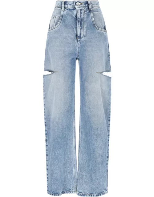 Maison Margiela Jeans With Cut-Out Detail