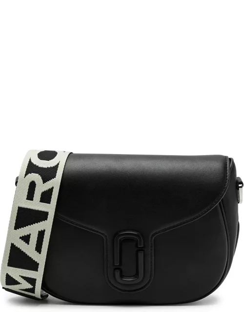 Marc Jacobs The J Marc Saddle Large Leather Cross-body bag - Black