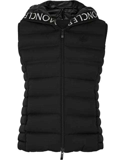 Moncler Aliterse Quilted Shell Gilet - Black - 0 (UK 8 / S)