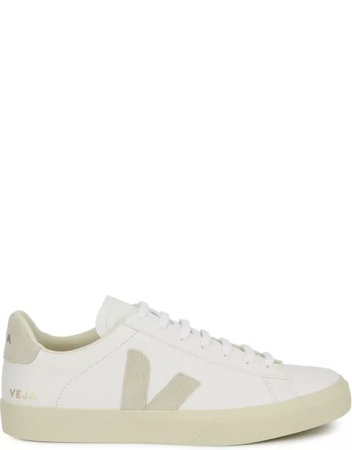 Veja Campo White Leather Sneakers - 10, Veja Trainers, Lace up Front