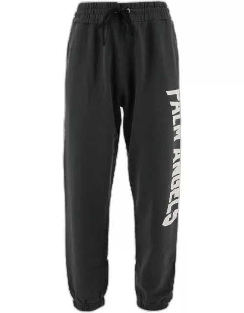 Palm Angels Cotton Joggers With Logo