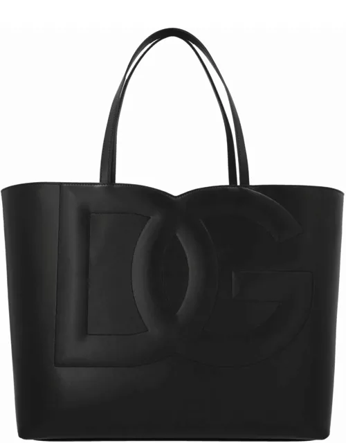 Dolce & Gabbana logo Midi Shopping Bag