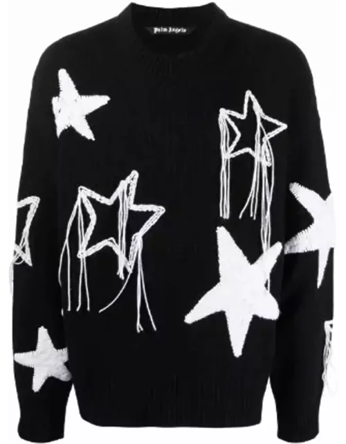 Palm Angels Star-embellished Sweater
