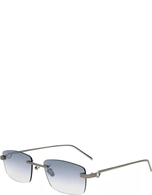 Sunglasses VIPER - ARGENTO - FUMO