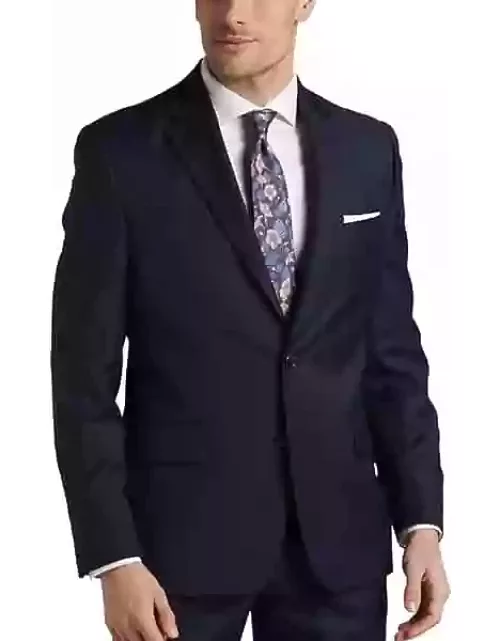 Joseph Abboud Classic Fit Notch Collar Men's Suit Separates Jacket Navy Solid