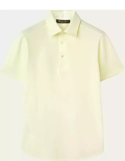 Men's Cotton Pique Polo Shirt