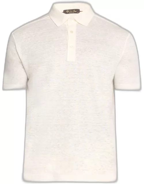 Men's Linen Jersey Dublon Polo Shirt