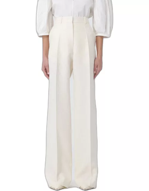 Trousers VALENTINO Woman colour Ivory