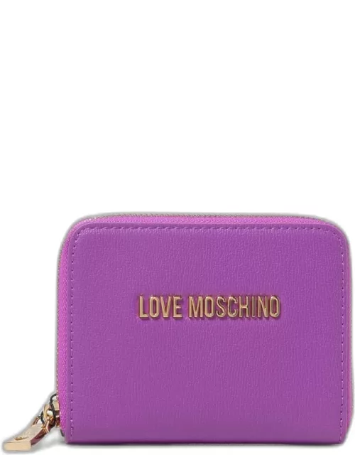 Wallet LOVE MOSCHINO Woman color Violet