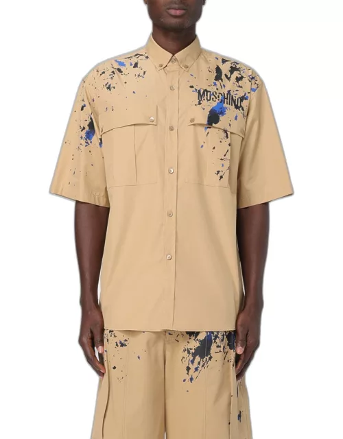 Shirt MOSCHINO COUTURE Men color Beige