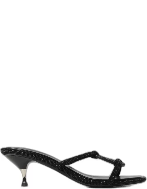 Heeled Sandals TORY BURCH Woman colour Black