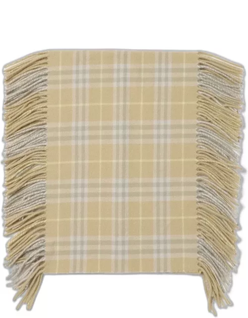 Scarf BURBERRY Woman color Beige