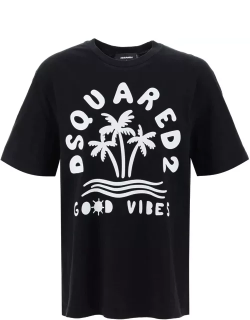 DSQUARED2 t-shirt with logo print