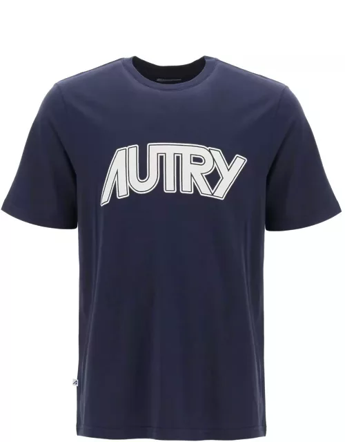 AUTRY t-shirt with maxi logo print