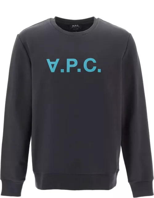 A. P.C. flock v. p.c. logo sweatshirt