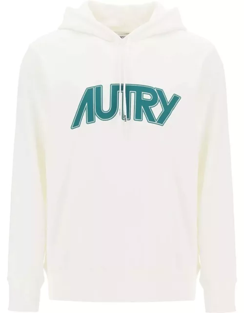 AUTRY hoodie with maxi logo print