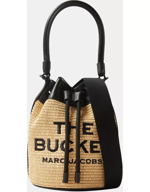 Marc Jacobs Beige Rafia Bucket Bag