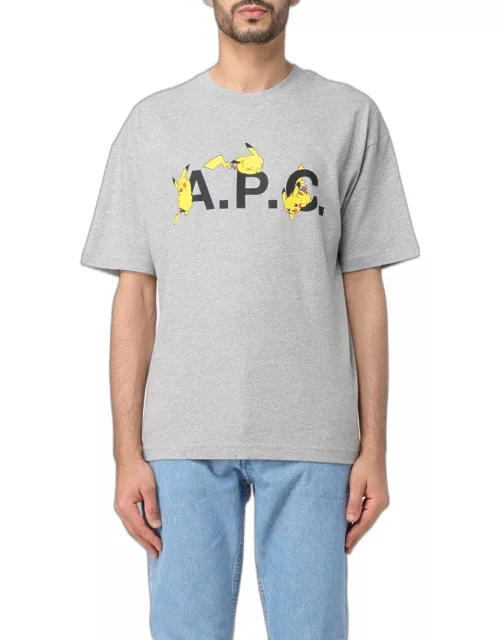 T-Shirt A.P.C. Men colour Grey