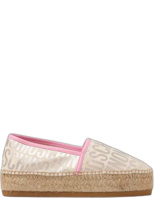 Espadrilles MOSCHINO COUTURE Woman color Beige