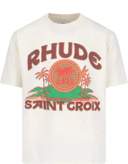 Rhude 'Saint Groix' T-Shirt