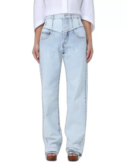 Jeans ISABEL MARANT Woman colour Gnawed Blue