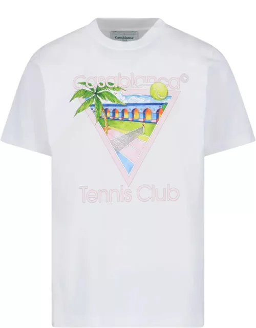 Casablanca 'Tennis Club' T-Shirt