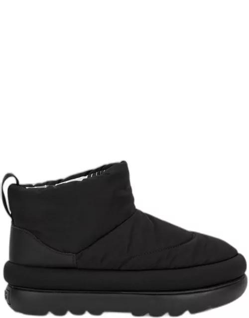Ugg Classic Maxi Mini Quilted Shell Boots - Black