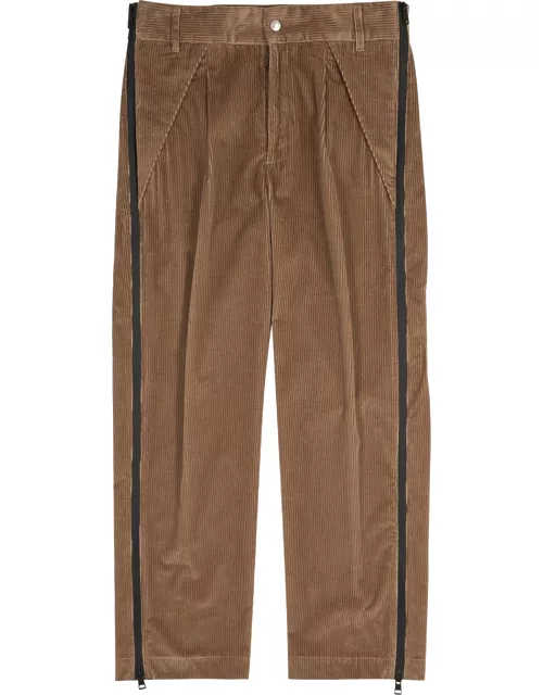 Moncler Genius 8 Moncler Palm Angels Brown Corduroy Trousers, Tan