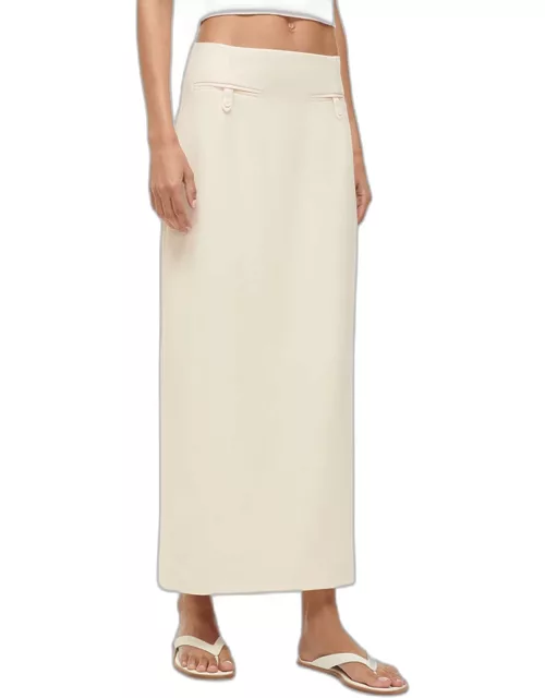 Smith Tailored Midi Column Skirt