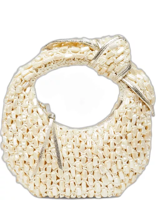 The Josie Pearly Knot Top-Handle Bag