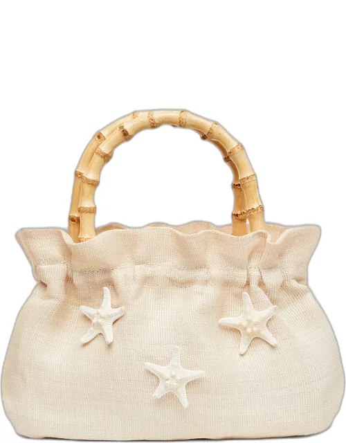 The Peyton Starfish Pouch Top-Handle Bag