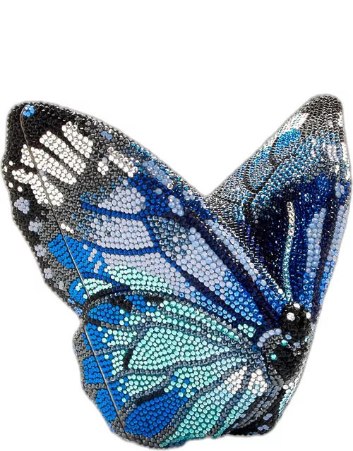 Butterfly Crystal Clutch Bag