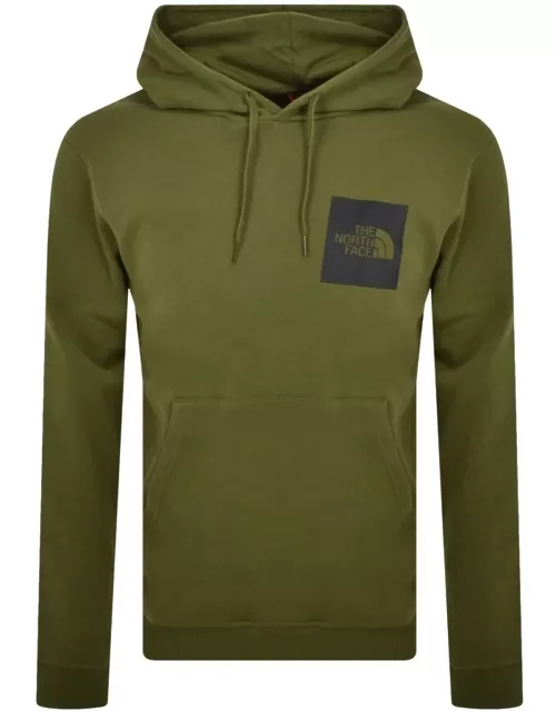 The North Face Fine Hoodie Green