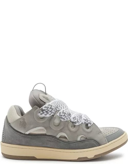 Lanvin Curb Panelled Mesh Sneakers - Grey - 42 (IT42 / UK8)