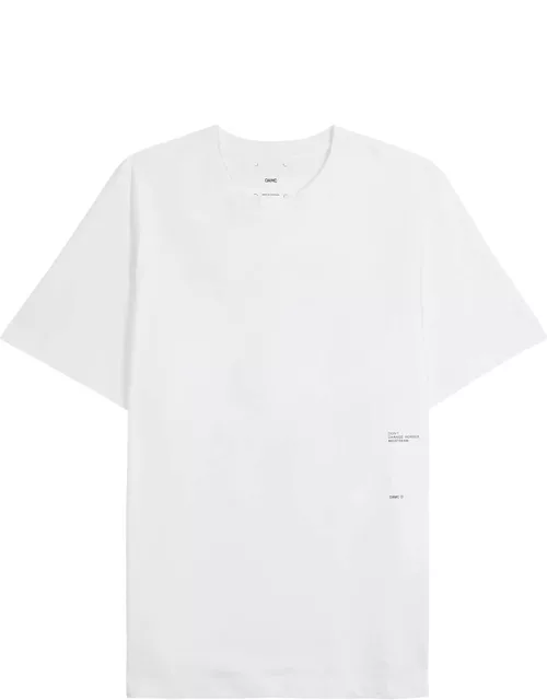 Oamc Still Printed Cotton T-shirt - White