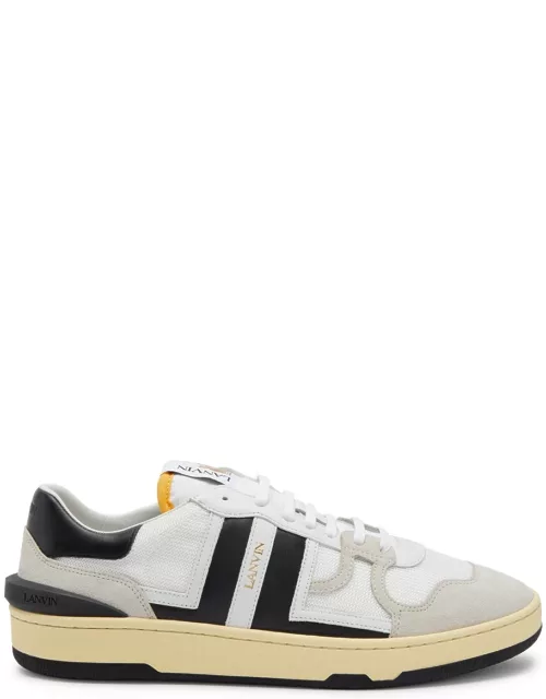 Lanvin Clay Panelled Mesh Sneakers - White - 44 (IT44 / UK10)