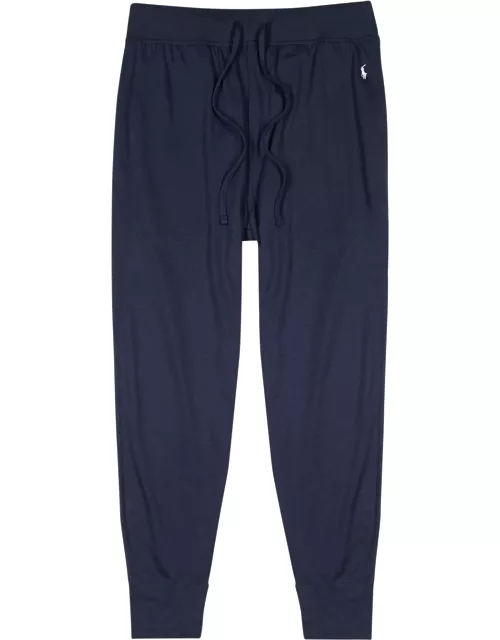 Polo Ralph Lauren Logo Cotton Pyjama Trousers - Navy