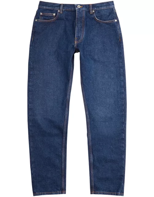 Off-white Arrows Tapered-leg Jeans - Blue - 36 (W36 / XL)